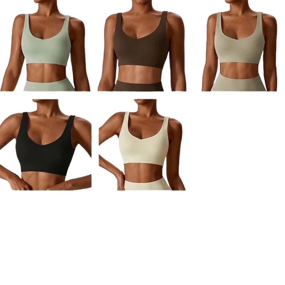 Seamless butter smooth build in pad sport/casual bra(various sizes and color)